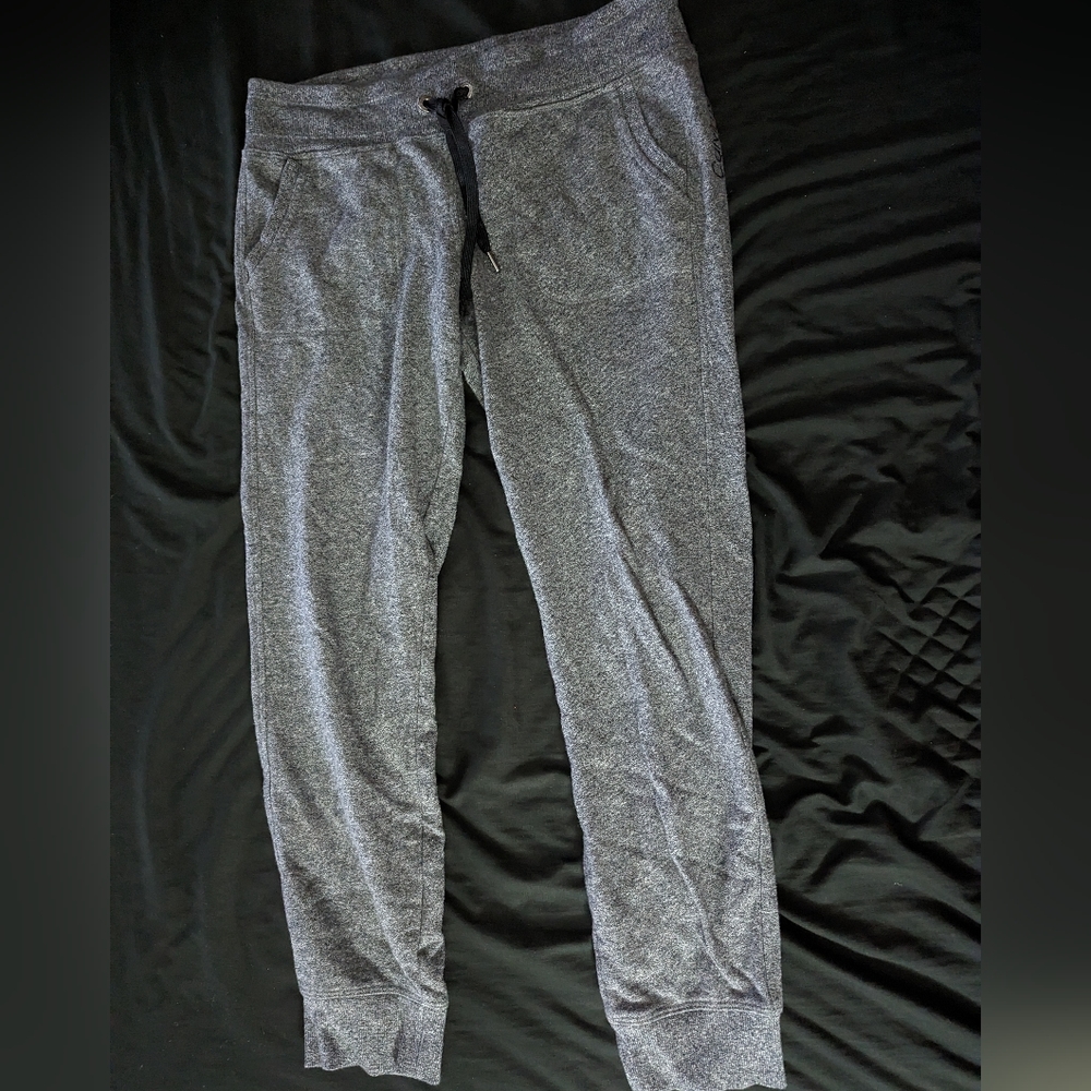 Calvin Klein Performance Relaxed Joggers Size Medium High Waisted Dark Grey